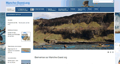 Desktop Screenshot of manche-ouest.org