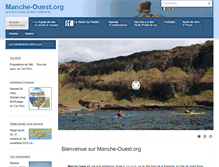 Tablet Screenshot of manche-ouest.org
